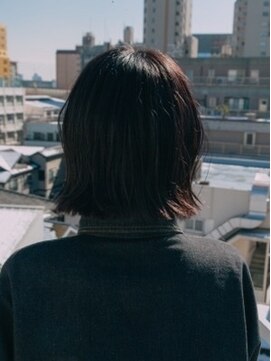 ヘアアンドリラクゼーション シャッセ(Hair&Relaxation SASE) 外はねボブ