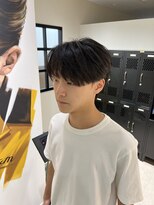 ステージ(STAGE)&nbsp;ダウンパーマ　ニュアンスパーマ　センターパート