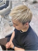 【王道ハイトーン】ブリーチアップショート メンズショート