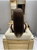 オリーブグレージュ×髪質改善ULTOWAトリートメント