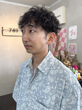 ナジック(749) メンズ×スパイラルパーマ