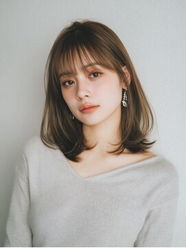 ネオリーブ チロル 横浜西口店(Neolive CiroL.) 20代30代40代 小顔レイヤー/暗めカラー/デザインカラー[横浜駅]