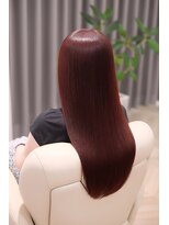 エンハンスヘアー(En hance hair)&nbsp;デトックスカラーxピンクxフローディア髪質改善トリートメント