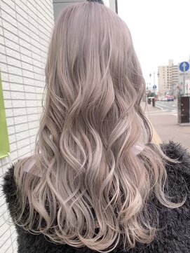 ラグーン(LAGOON) ホワイトミルクティーベージュ/バレイヤージュ/ケアブリーチ