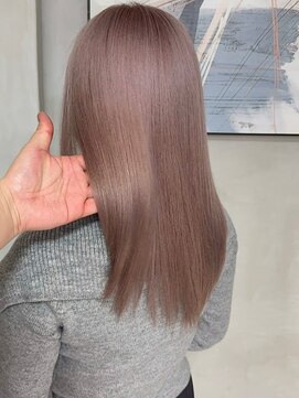 ネハス 名古屋栄店(nehus.) ブリーチ/クラゲヘアー/小顔に見せるヘア/ココアベージュ