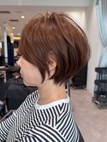 バンプ ギンザ(BUMP GINZA) 30代40代50代ショート似合わせ白髪ぼかし前髪あり髪型 k