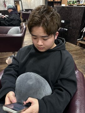 ブリーチなしダブルカラー