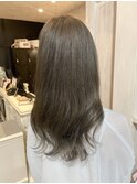 福山美容室Caaryオリーブグレージュくすみベージュ20代30代40代