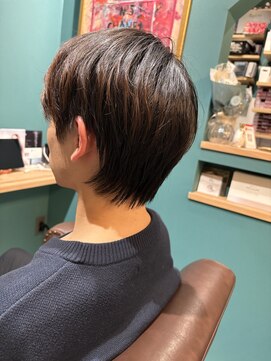 ヌックヘアー(nook hair) ナチュラルマッシュスタイル