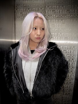 ハビット (habitt) [難波]ブリーチリタッチ1回/デザインカラー