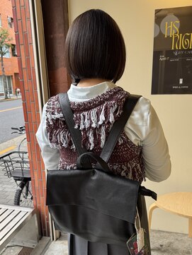 ヒントステーション(HINTSTATION) 〈浅草 半個室〉内巻きボブ