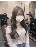 ヘアーアンドエステ サニープレイス(Hair&Esthe Sunny Place)&nbsp;韓国ヘア×透明感たっぷりのグレージュカラー◎