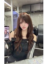 シックス バイ インク 渋谷(SIX by INK.)&nbsp;ダークブルー/デジタルパーマ/ワンホンレイヤー[渋谷]