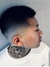 ダンディー・アウトローな方へ!!フェードカット★スキンフェード~調整可能★