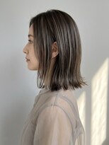 ブロッサム 朝霞台店(Blossom) 透明感グレージュボブ×ハイライト