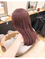 ケア アンド デザイン ココロ(care&design KOKORO)&nbsp;ツヤ感たっぷりピンクブラウン！