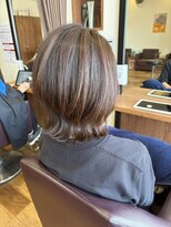 美容室ヒラトヤ 仙北店&nbsp;まとまる大人レイヤーボブ