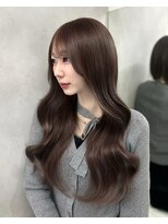 ベレーザ 川越(Beleza)&nbsp;ba16973_モカブラウンブリーチなし透明感カラーワンホンヘア艶髪