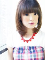 ヘア ジュレ ドゥ(hair jurer deux)&nbsp;【ヘアジュレドゥ 花井】 自然に可愛いストレートボブ