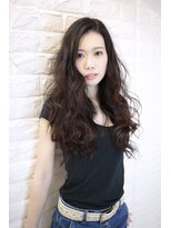 ウーロス(uros.)&nbsp;ラフウェーブ☆ダークブラウン　ワンサイド タンバルモリ