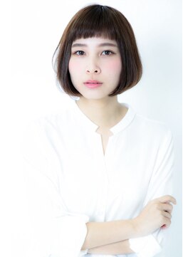 ニューヨークニューヨーク 三宮店(NYNY) [NYNY]品格　パッツンバング　ボブ