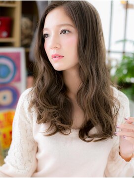 カバーヘア イヴ 戸頭店(COVER HAIR EVE) *EVE戸頭*グラデーションカラーのくせ毛風エアリーロングa