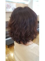 マシュリー(Mashuly) うるふわウェーブミディアムスタイル