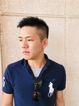 DGG 名古屋 【DGG】メンズ刈り上げ、アップバンクスタイル