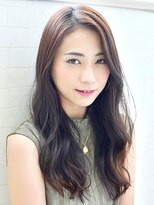 ヘアリゾート粋 ウナム 新宿東口店(enam) AVEDAカラー/大人色っぽロング1【新宿/新宿東口】