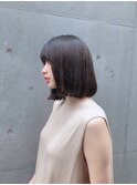 黒髪ボブ
