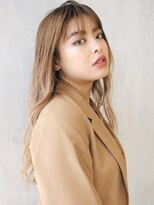 アルバム 渋谷パルコ(ALBUM) エアリーロングスタイル_ウェーブパーマフォギーベージュ_86646