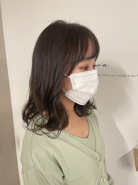 シェノン(Chainon.) 〈Chainon.〉透け感◎暗髪オリーブベージュ◎