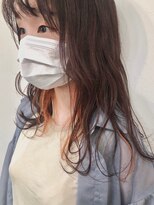 マイレ(maile)&nbsp;【maile】インナーカラー/ネオオレンジ/ブリーチあり