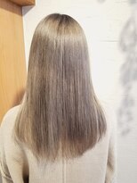 ローグ ヘアー 金町店(Rogue HAIR) ローグ金町美容室(TAKA)ミルクマロンベージュロングAラインボブ