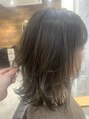 ヘアーサロングランデ 高円寺(hair salon Grande)&nbsp;レイヤーたっぷりのくびれスタイル。スタイリングも楽楽♪