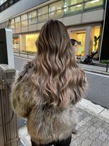 ラフ 難波店(LAFF)&nbsp;#黒髪#ボブルフ#ネビージュ#小顔#ワンレン