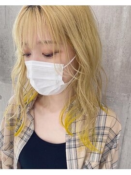 ワンズミラー 海老名店(ONE's MIRROR) イエローカラー【海老名/ハイトーン】