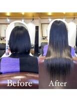 プルクローム(PULL CHROME)&nbsp;【PULL EXTE】黒髪ロング/学生さんに大人気/学生エクステ