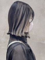 グリット(Grit) デザインカラー/切りっぱなしボブ【Grit神戸元町店】