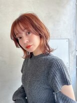 ロロ(ro-ro)&nbsp;【恵比寿roro 】オレンジブラウン×くびれヘア