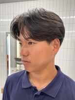 ニコ トウキョウ(nico TOKYO)&nbsp;メンズ/センターパート/ニュアンスパーマ