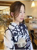 LA PENSEE / beige 田川 / 夏祭りヘアセット