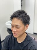 アップバングブロック