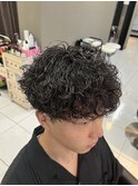 波巻きプードルパーマ ツイストスパイラルパーマ メンズパーマ