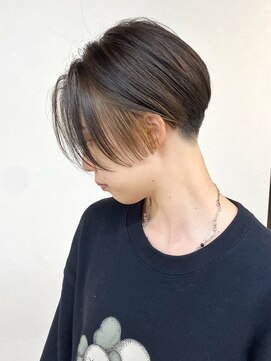 トト 船橋店(toto.) 黒髪/グレーベージュ/レイヤーロング/前髪パーマ[西船橋/津田沼]