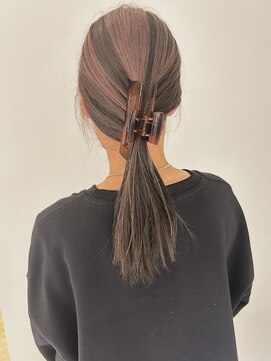 コト 福井大和田店(coto) 福井　大和田　デザインカラー　ヘアアレンジ　ダブルカラー