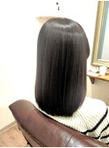 30代40代50代/黒髪スタイル/サラ艶ミディアム/月1髪質改善