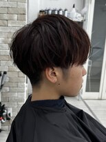 プライズ 表参道原宿店(prize)&nbsp;刈り上げマッシュレッドブラウンカラー