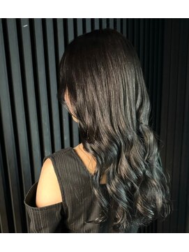 インパークス 北千住店(INPARKS) ストレートレイヤーロング×ダークブラウン［北千住］