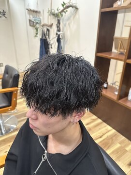 スウェル 津田沼店(Swell) 波巻きスパイラルパーマ[津田沼駅/Men's/メンズカット/パーマ]